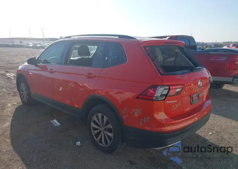 2019 Volkswagen Tiguan 2.0T S из США, поврежденный, VIN 3VV0B7AX8KM051911